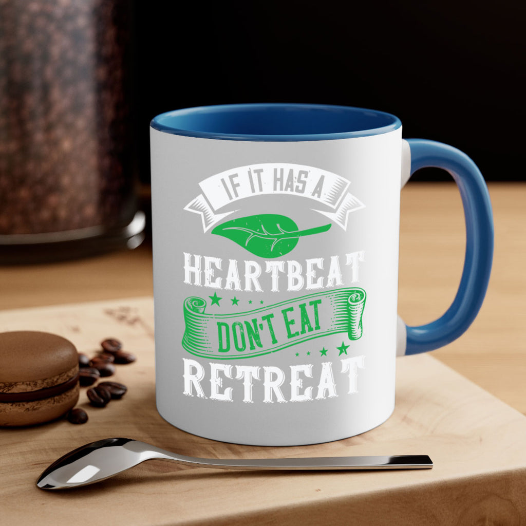 if it has a heartbeat 43#- vegan-Mug / Coffee Cup