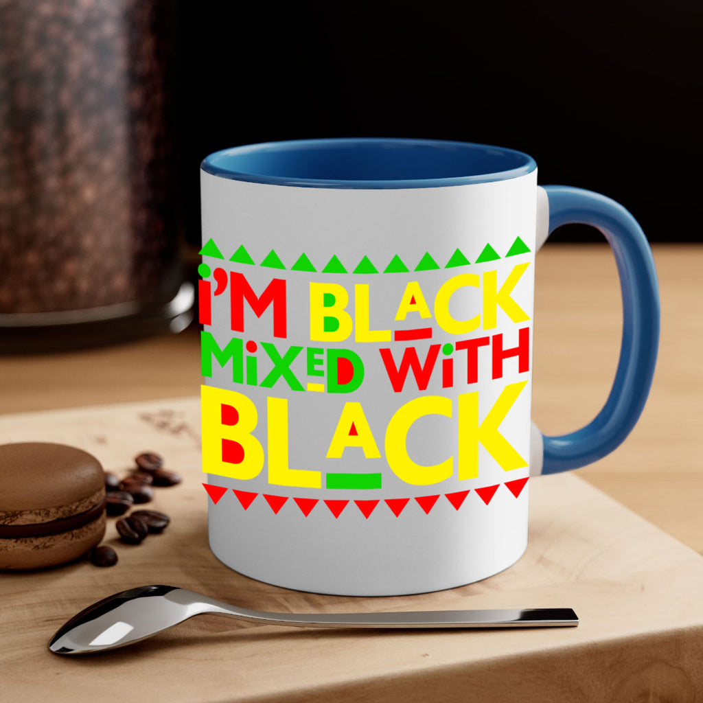 im  black  mixed with black  111#- black words - phrases-Mug / Coffee Cup