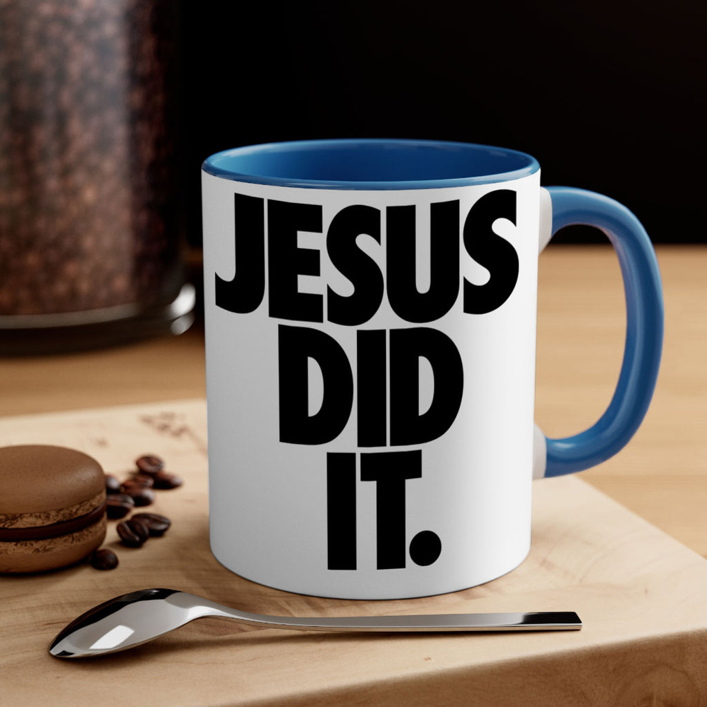 jesus did it 102#- black words - phrases-Mug / Coffee Cup