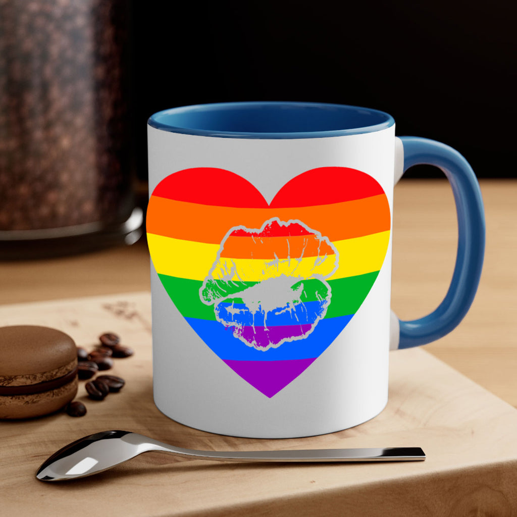 lgbt rainbow cool lip lgbt 96#- lgbt-Mug / Coffee Cup