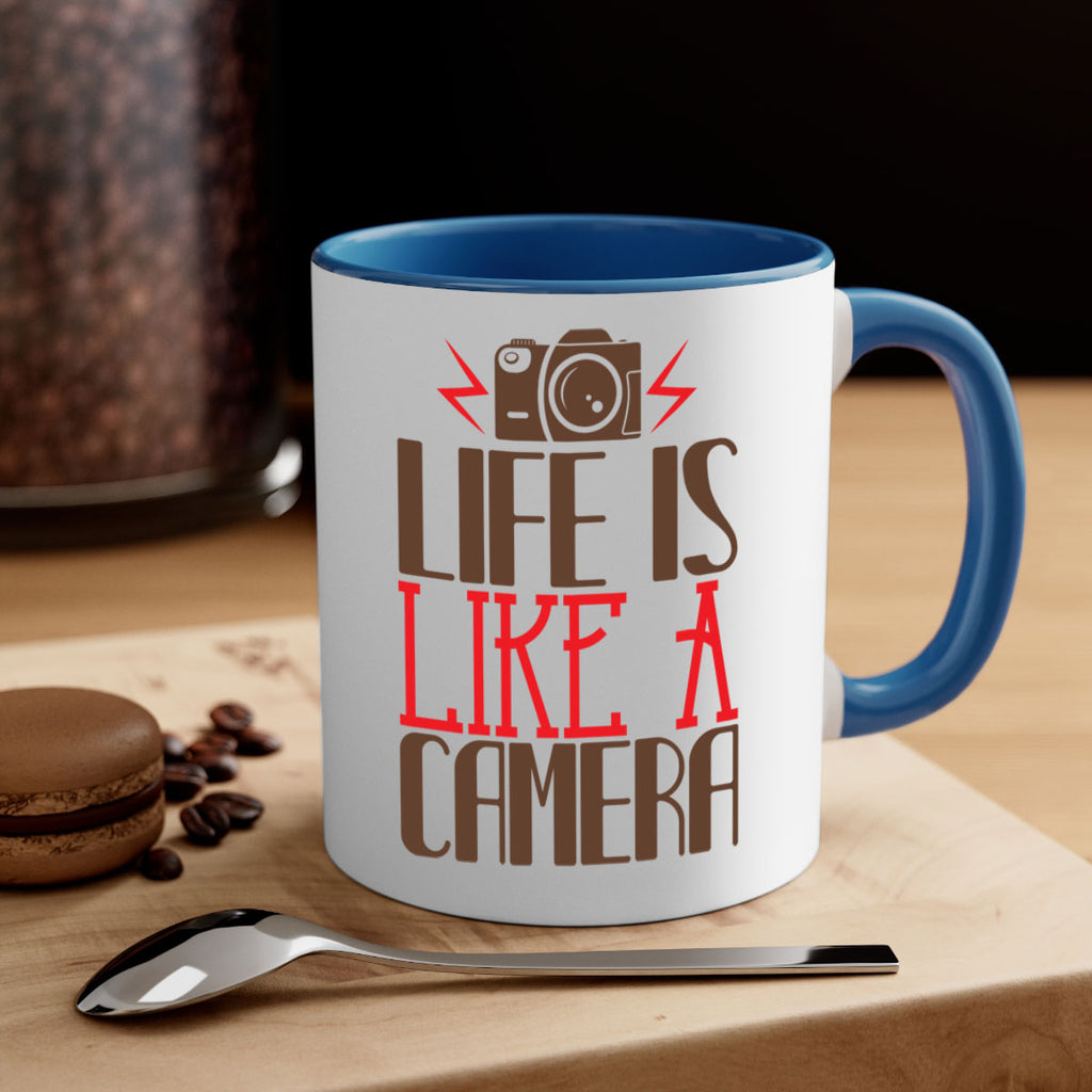 life is like a camera 25#- photography-Mug / Coffee Cup