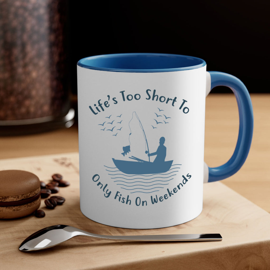 lifes too short 63#- fishing-Mug / Coffee Cup