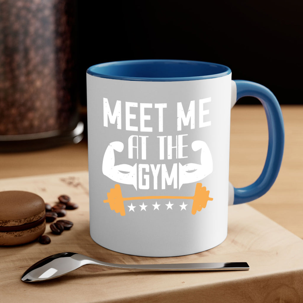 meet me at the gym 83#- gym-Mug / Coffee Cup