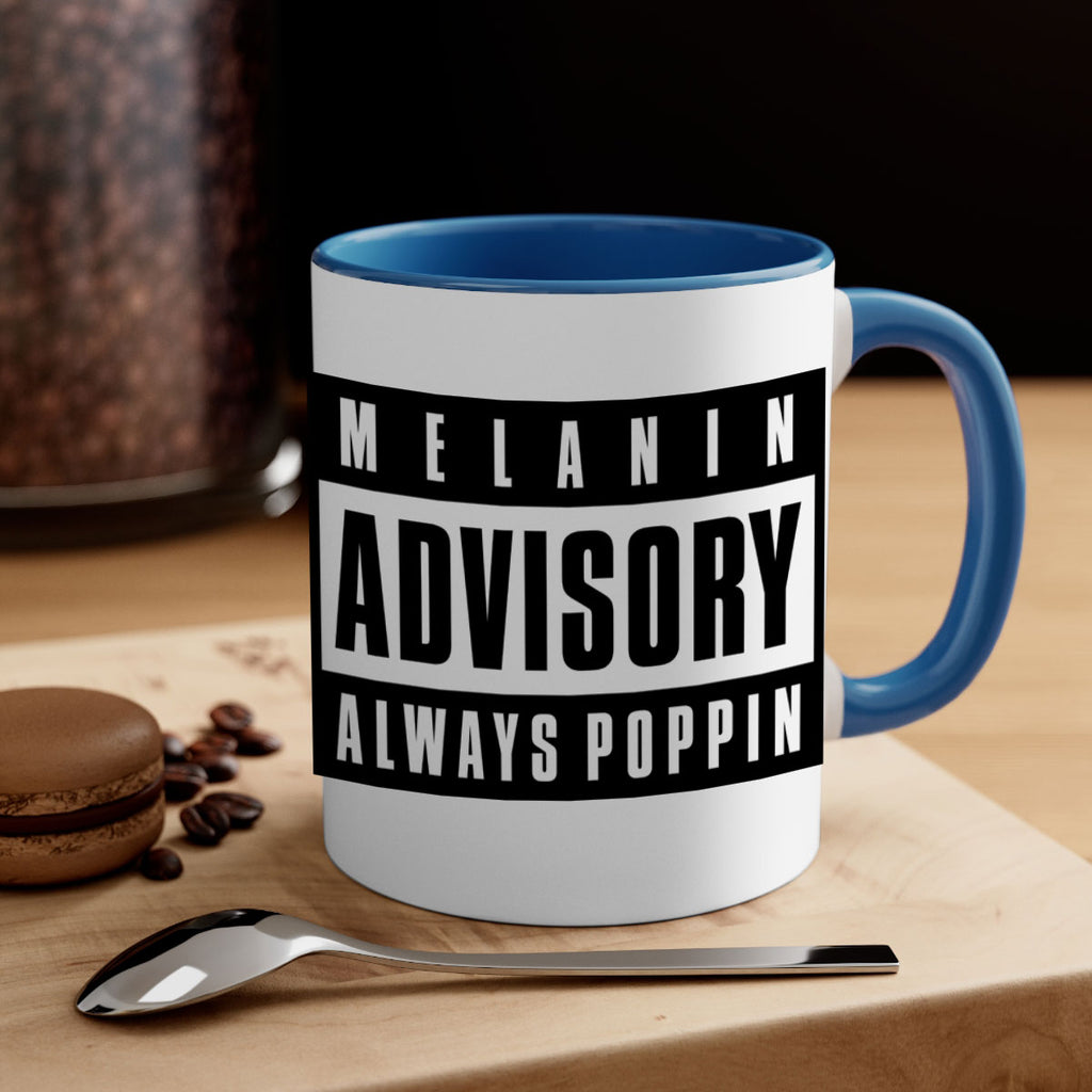 melanin advisory 80#- black words - phrases-Mug / Coffee Cup