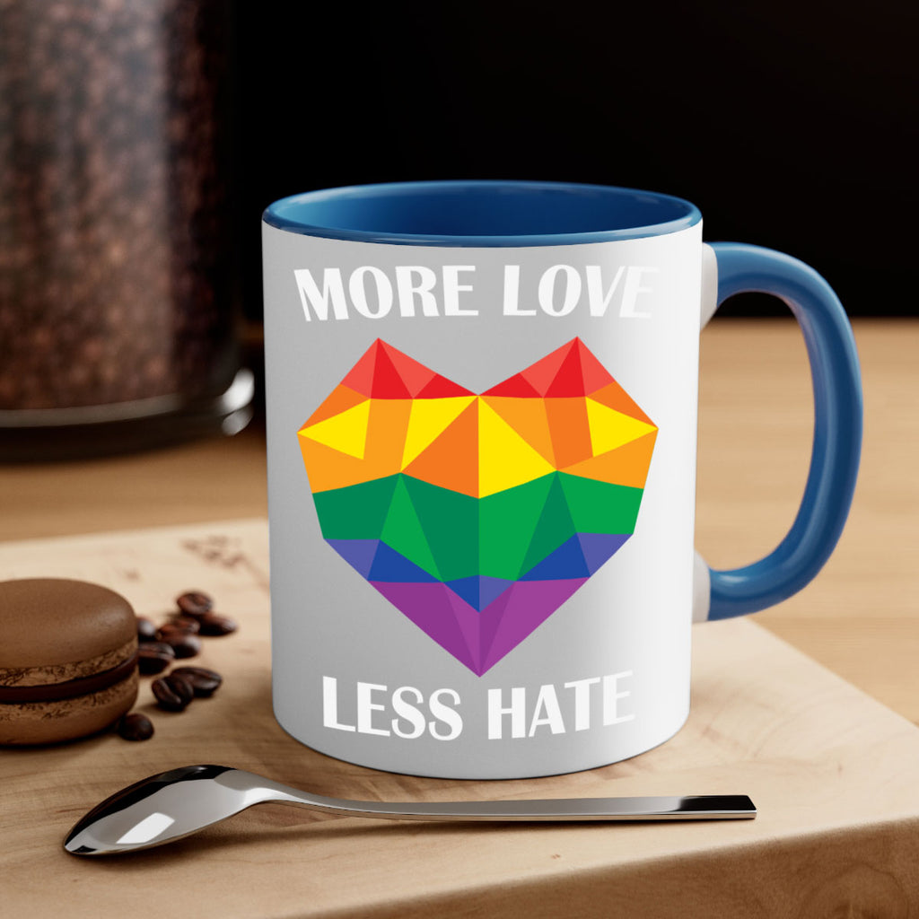more love less hate lgbt lgbt 78#- lgbt-Mug / Coffee Cup