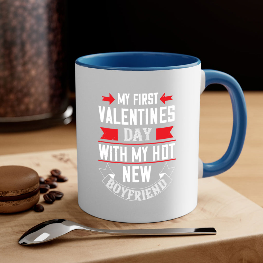 my first valentine day with my hot boyfriend 37#- valentines day-Mug / Coffee Cup