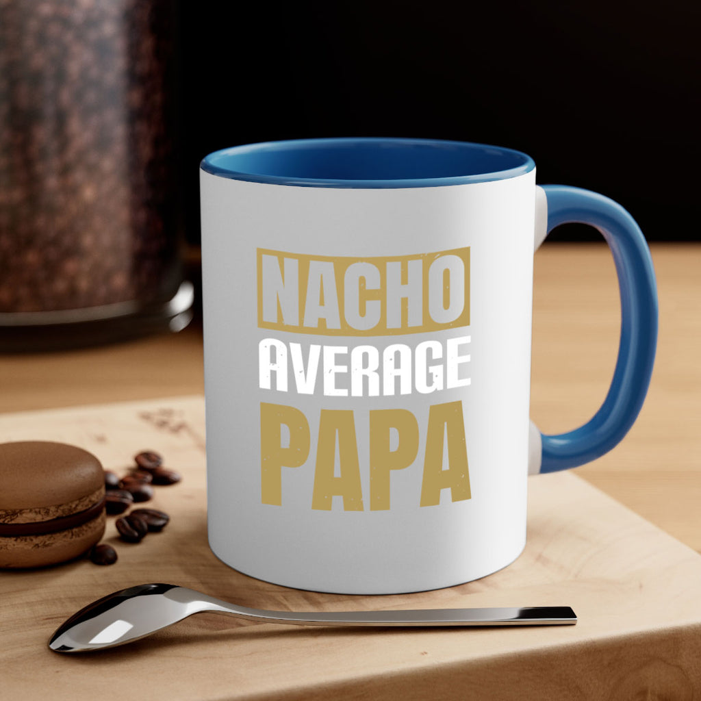 nacho average papa 25#- grandpa-Mug / Coffee Cup