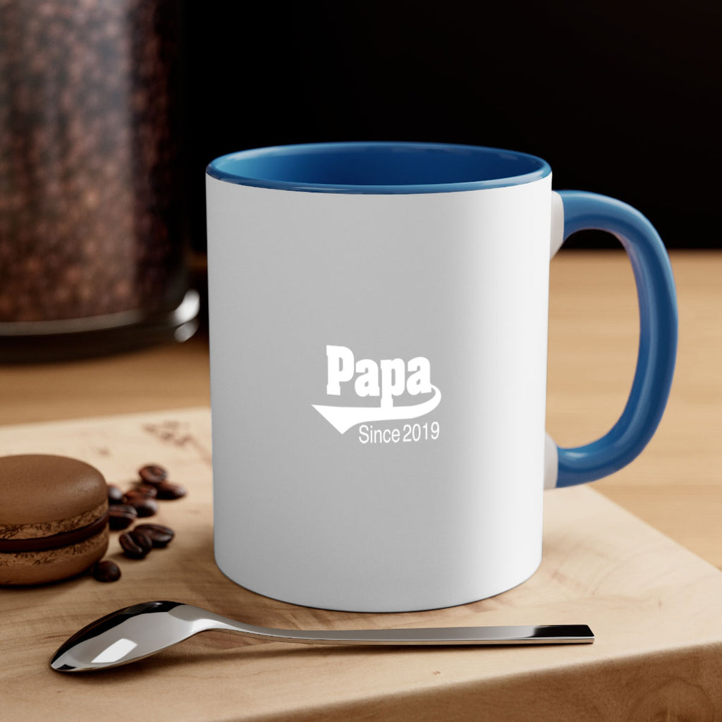 papa since 127#- grandpa-Mug / Coffee Cup
