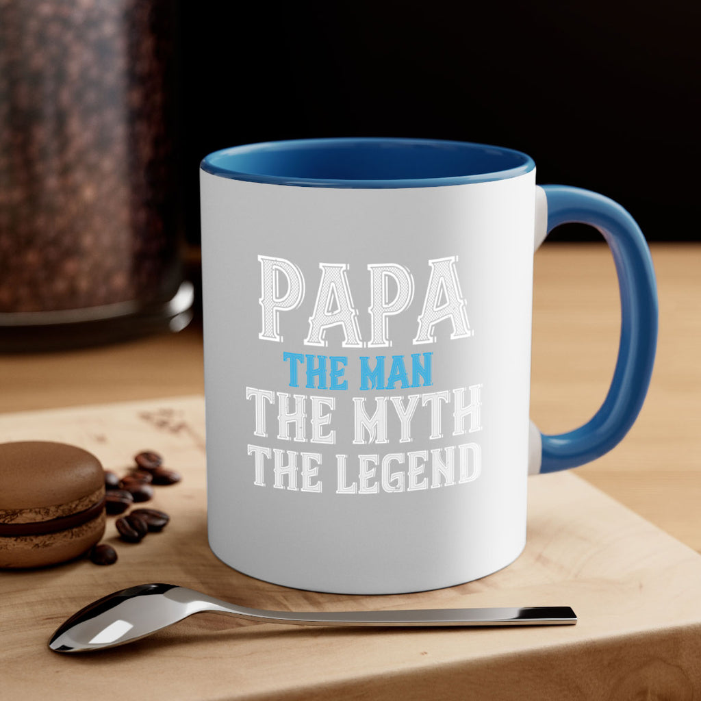 papa the man the myth the legend 15#- grandpa-Mug / Coffee Cup