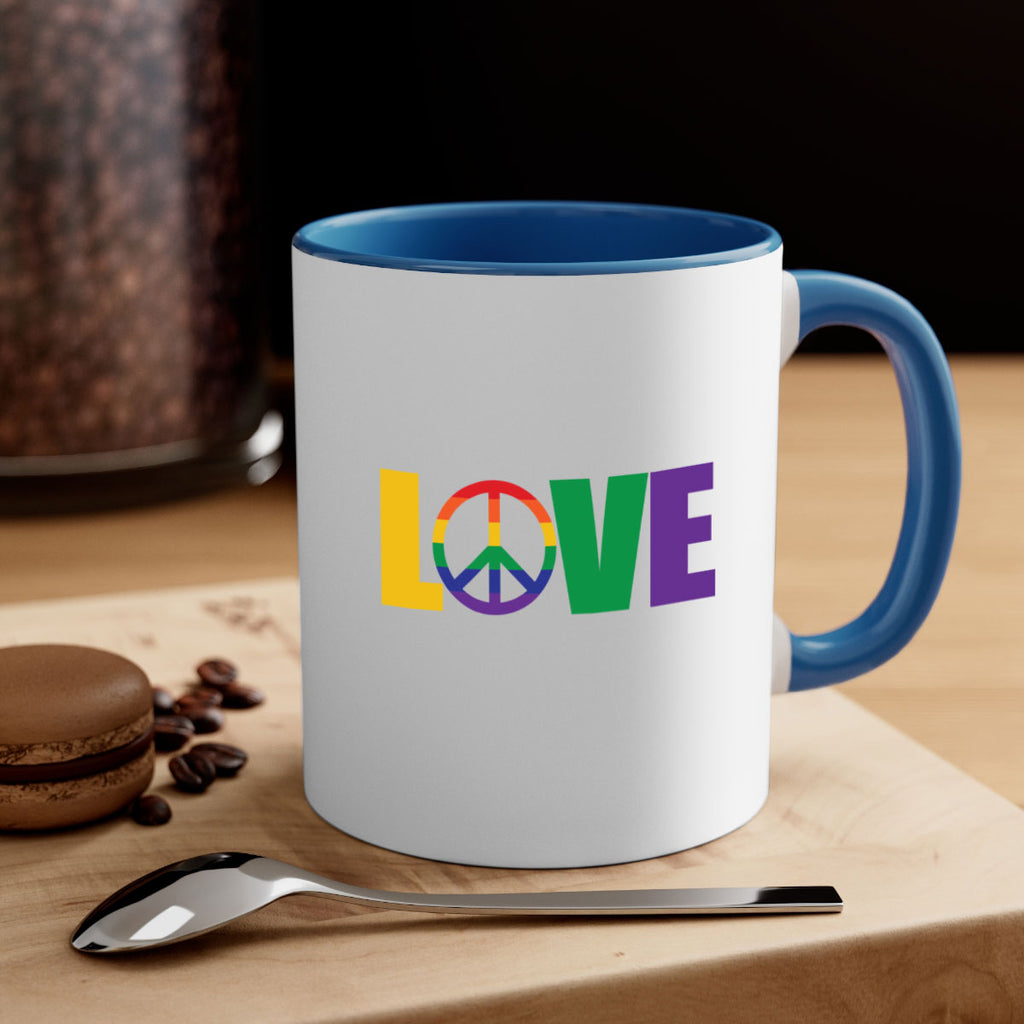 pride love peace 60#- lgbt-Mug / Coffee Cup
