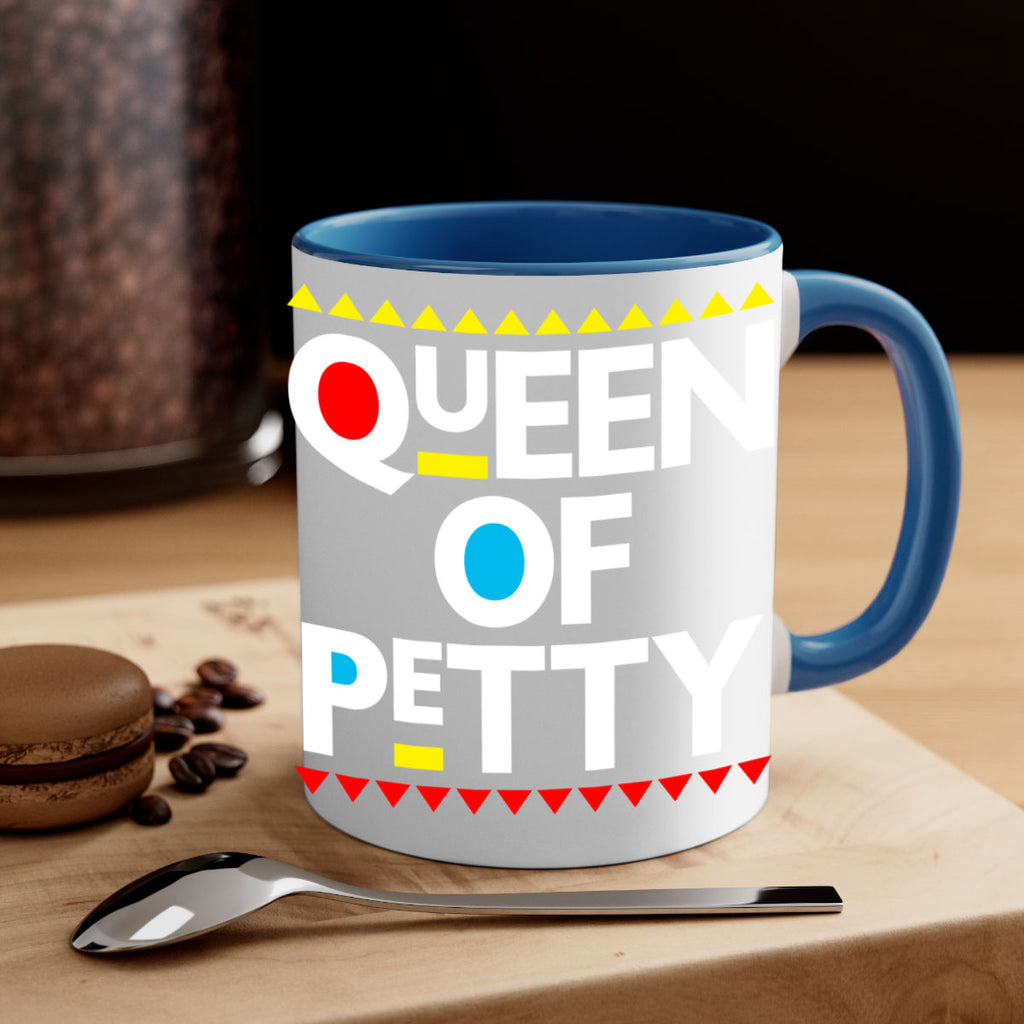 queen ofpetty 48#- black words - phrases-Mug / Coffee Cup