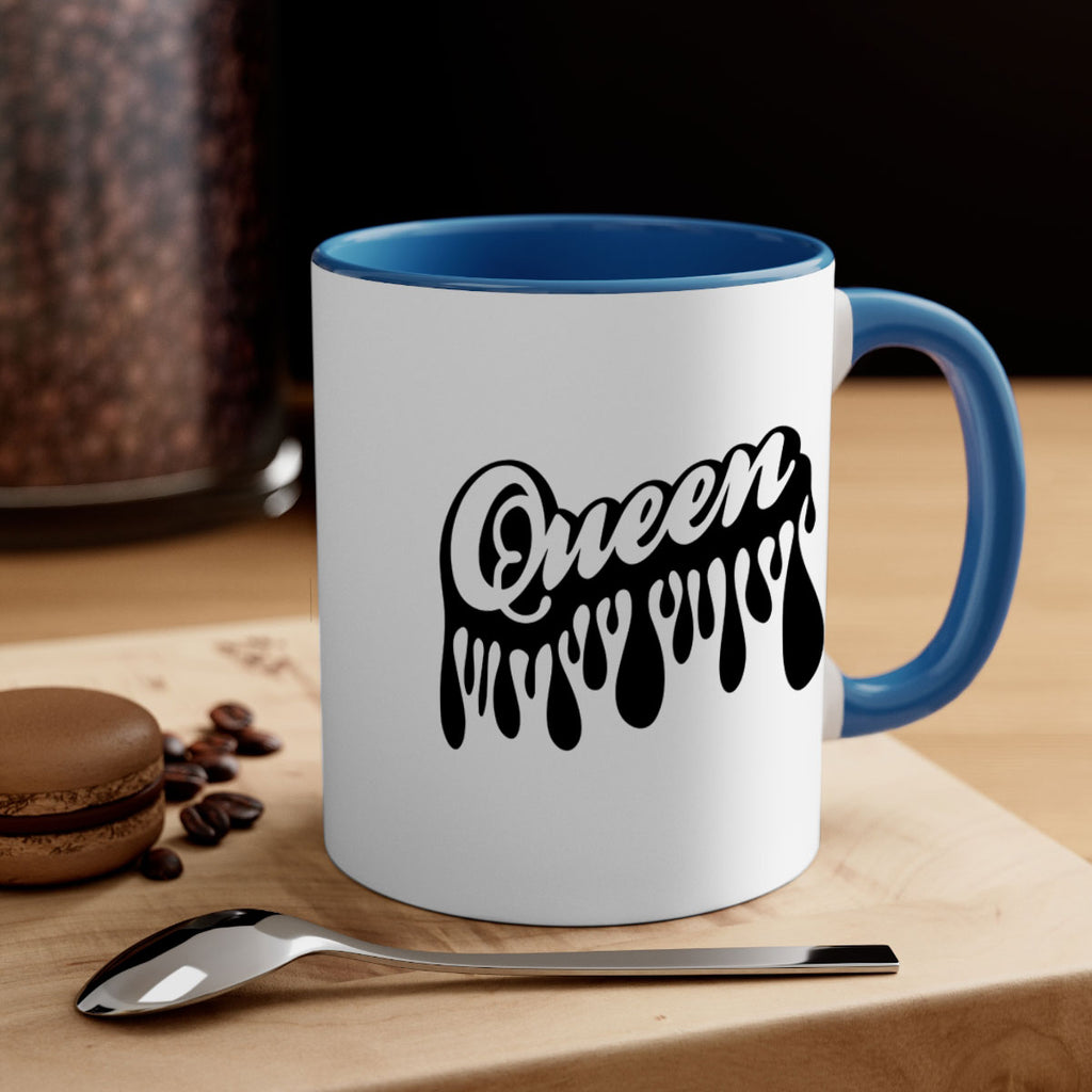 queen- black words - phrases-Mug / Coffee Cup