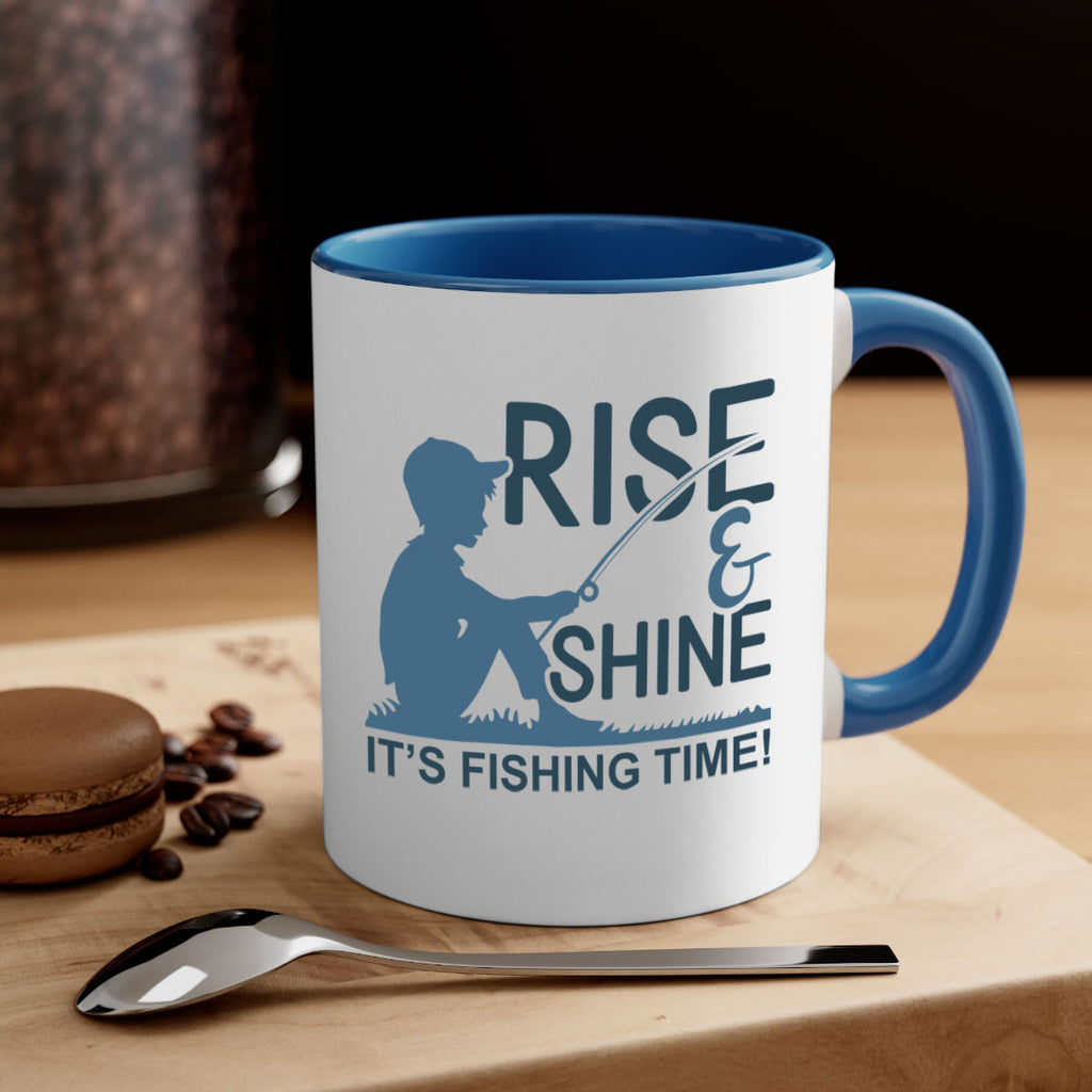 rise shine 41#- fishing-Mug / Coffee Cup