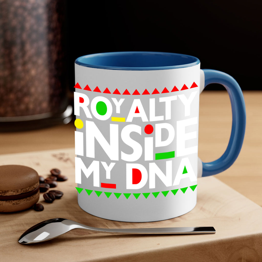 royalty inside my dna 42#- black words - phrases-Mug / Coffee Cup