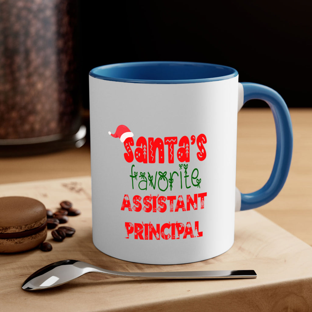santas favorite assistant principal style 656#- christmas-Mug / Coffee Cup