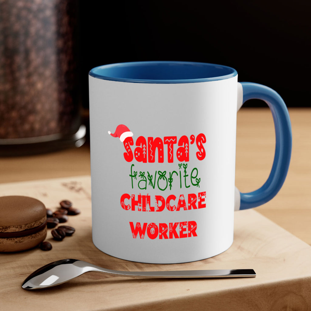 santas favorite childcare worker style 714#- christmas-Mug / Coffee Cup