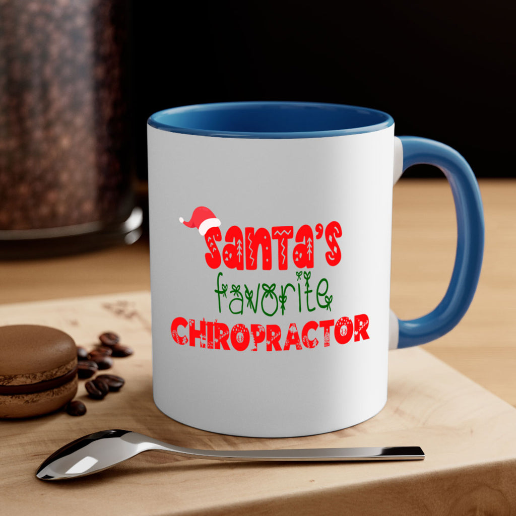 santas favorite chiropractor style 715#- christmas-Mug / Coffee Cup