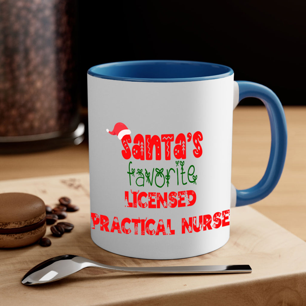 santas favorite licensed practical nurse style 920#- christmas-Mug / Coffee Cup