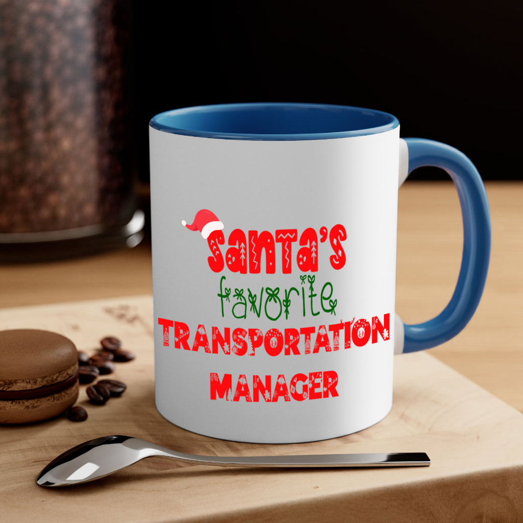 santas favorite transportation manager style 1129#- christmas-Mug / Coffee Cup