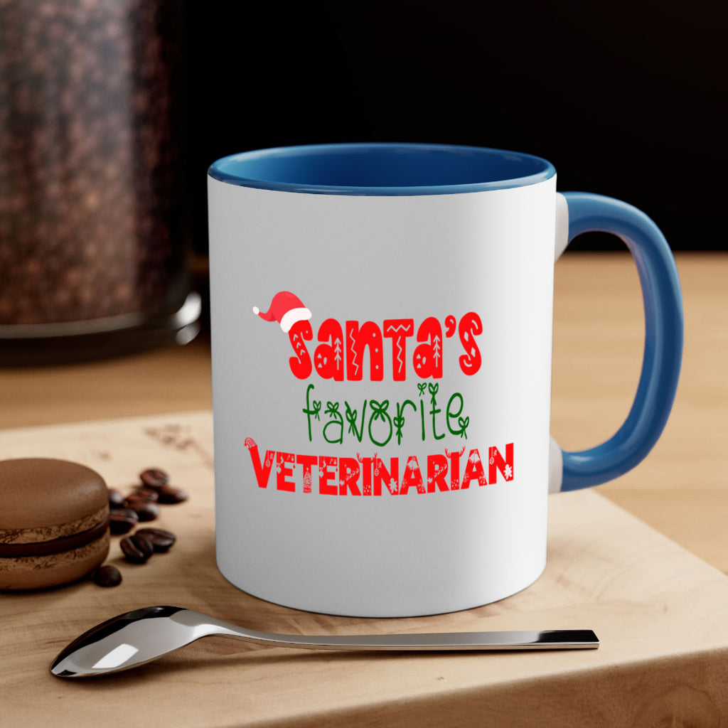 santas favorite veterinarian style 1145#- christmas-Mug / Coffee Cup