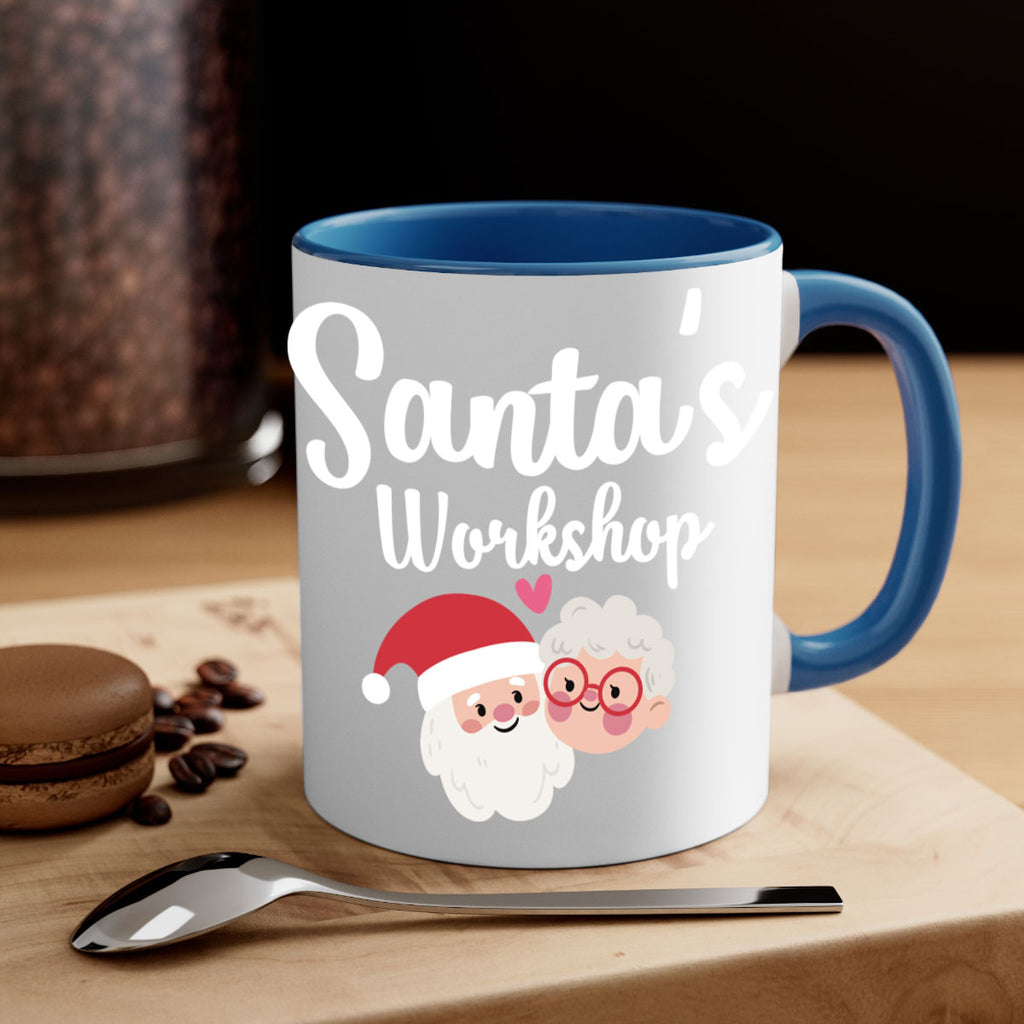 santas workshop style 1166#- christmas-Mug / Coffee Cup