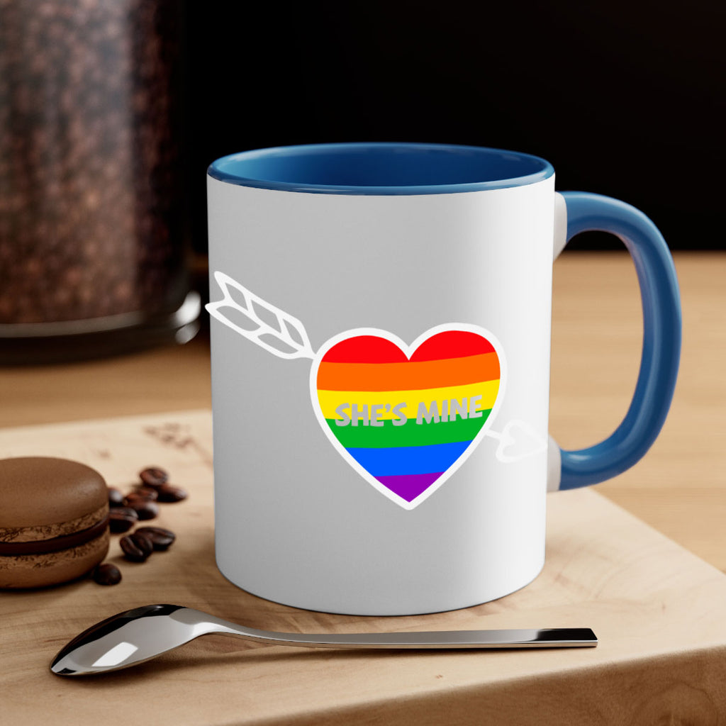 shes mine lgbt couple rainbow lgbt 22#- lgbt-Mug / Coffee Cup