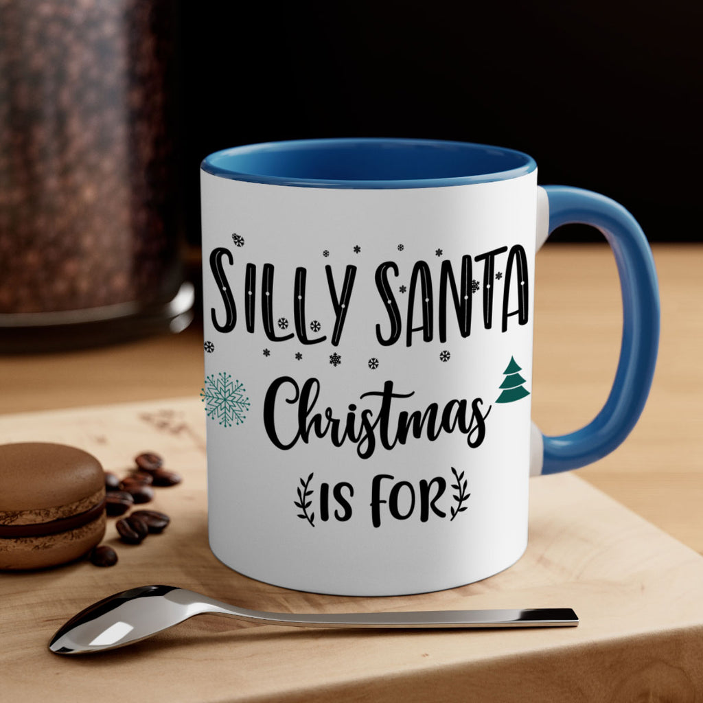 silly santa christmas is for jesus style 1175#- christmas-Mug / Coffee Cup