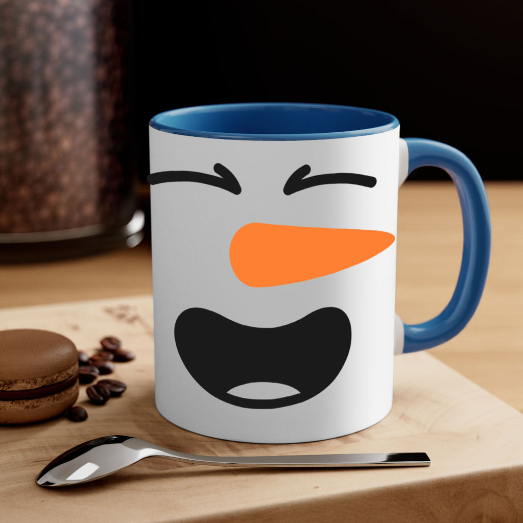 snowman face 8#- christmas-Mug / Coffee Cup