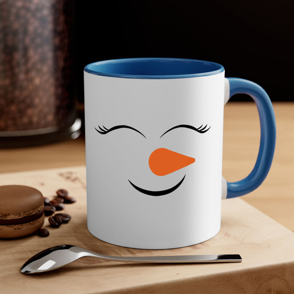 snowman face style 1178#- christmas-Mug / Coffee Cup
