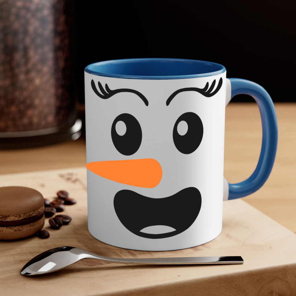 snowman face style 1180#- christmas-Mug / Coffee Cup