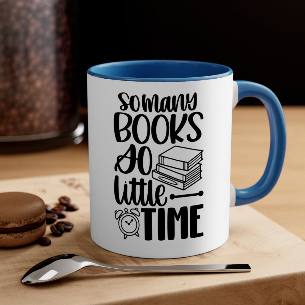 so many books so little time 28#- Reading - Books-Mug / Coffee Cup