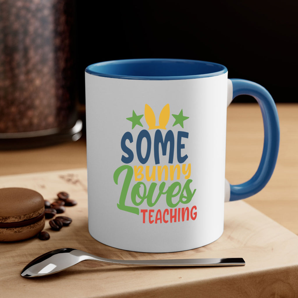 some bunny loves teaching Style 150#- teacher-Mug / Coffee Cup