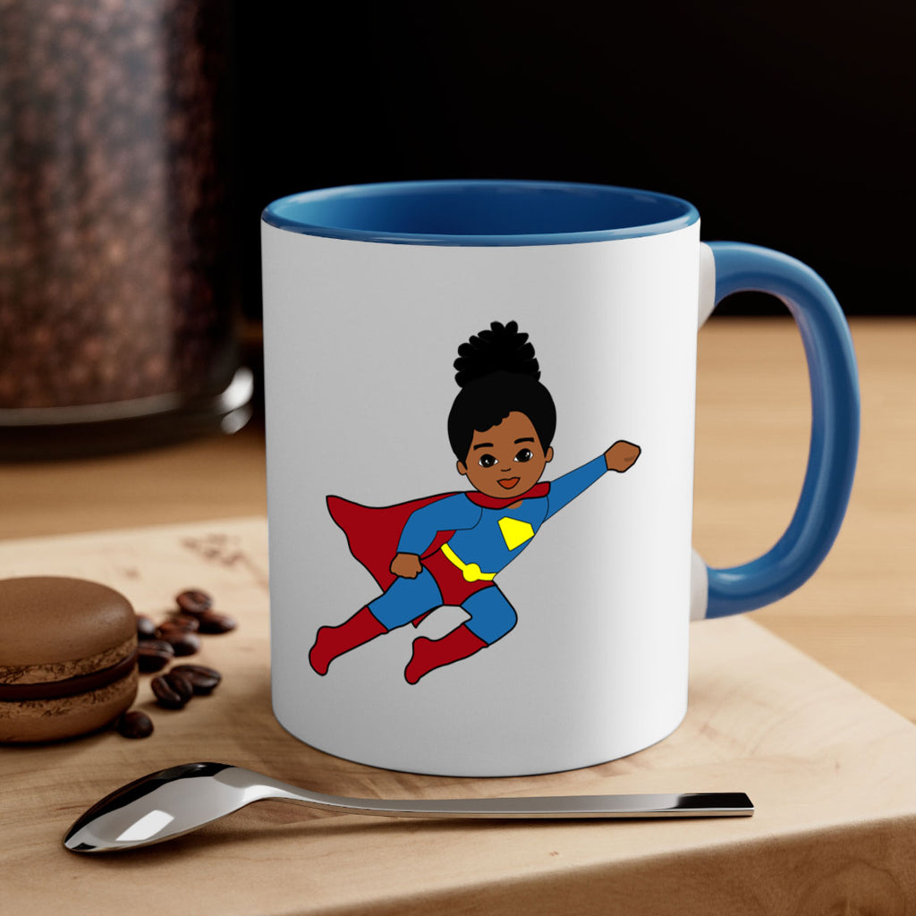 super kids girl 9#- Black women - Girls-Mug / Coffee Cup