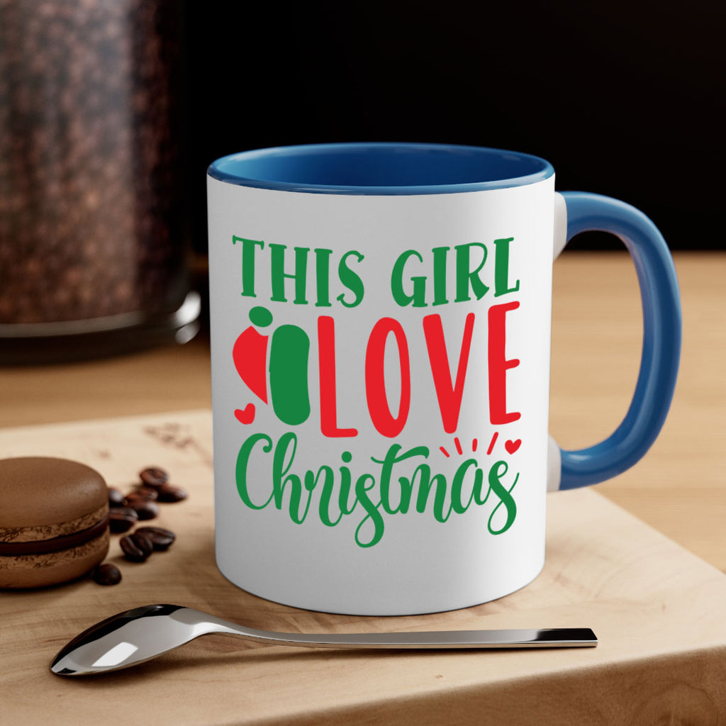 this girl love christmas style 1208#- christmas-Mug / Coffee Cup