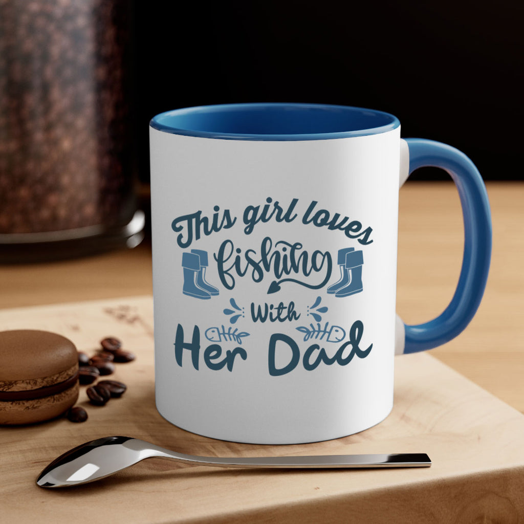 this girl loves fishing 19#- fishing-Mug / Coffee Cup