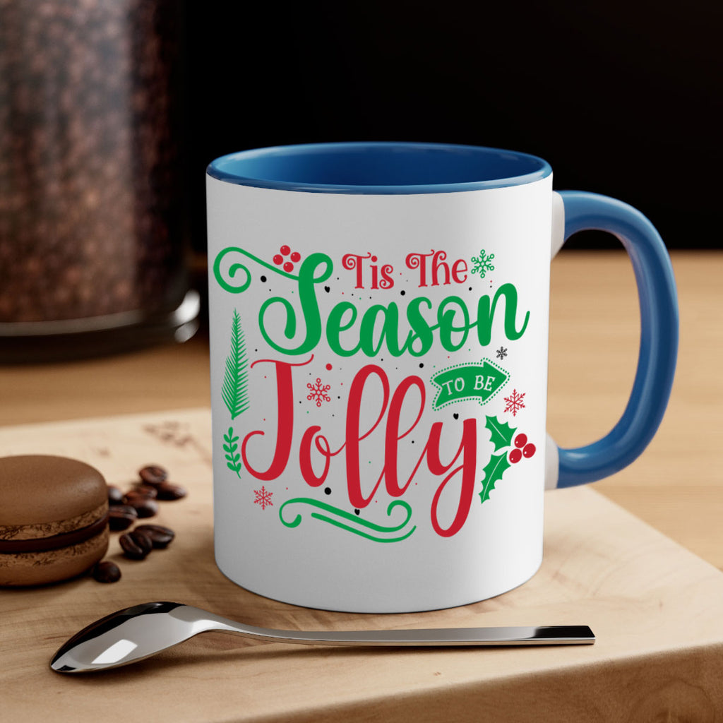tis the season to be jolly style 1216#- christmas-Mug / Coffee Cup