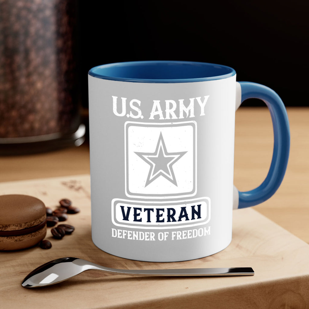 us army veteran defender of freedom 14#- veterns day-Mug / Coffee Cup