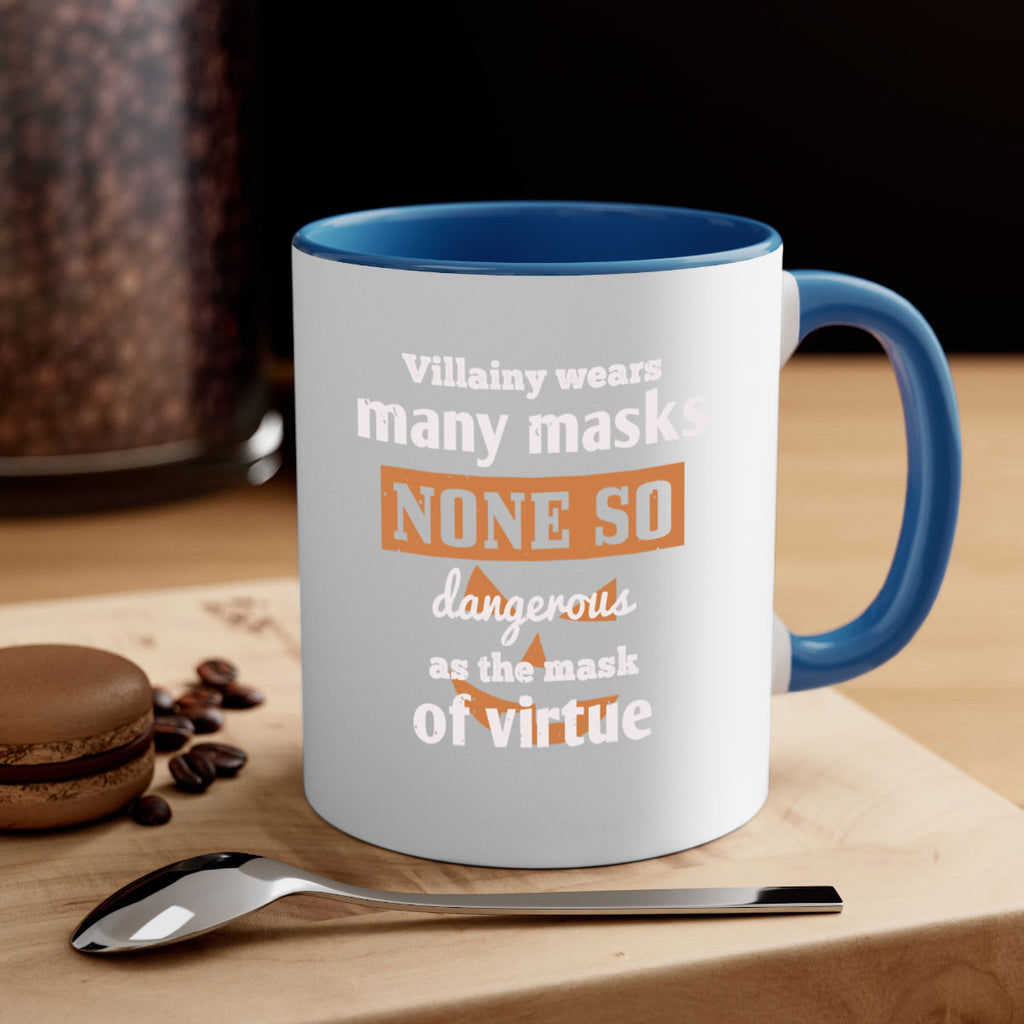 villainy wears many masks 124#- halloween-Mug / Coffee Cup