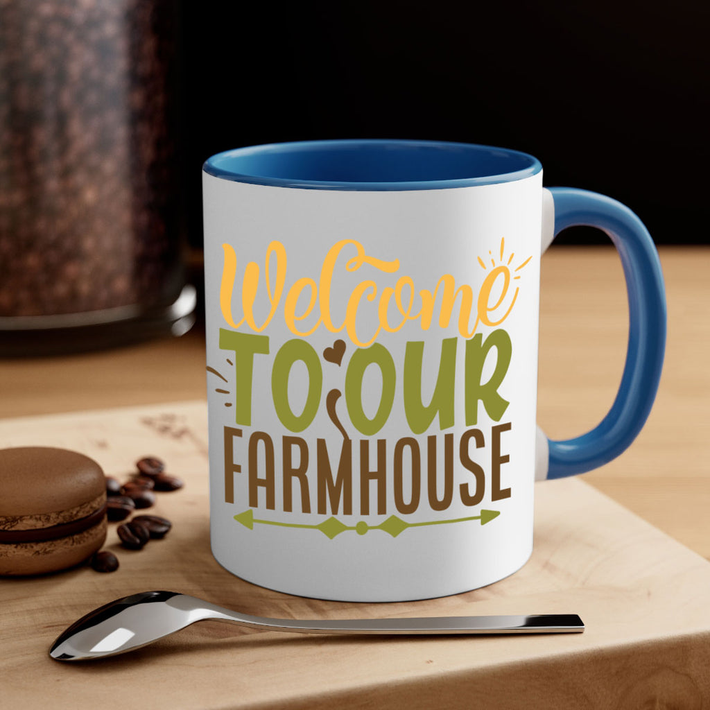 welcome to our farmhouse 2#- Farm and garden-Mug / Coffee Cup