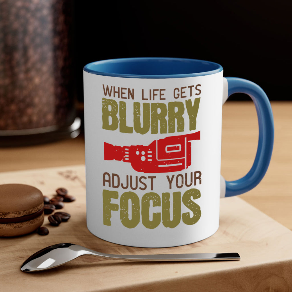 when life gets blurry 6#- photography-Mug / Coffee Cup