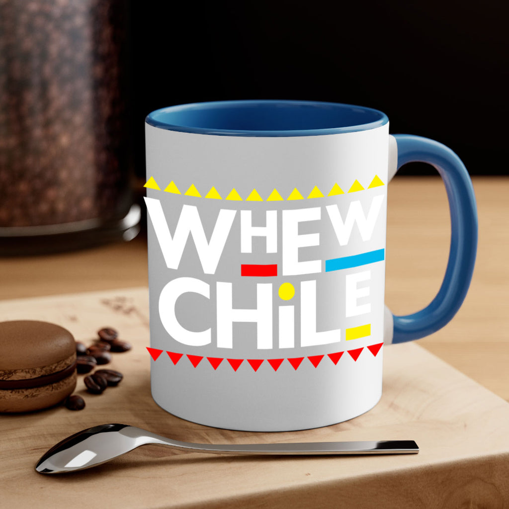 whew chile 11#- black words - phrases-Mug / Coffee Cup