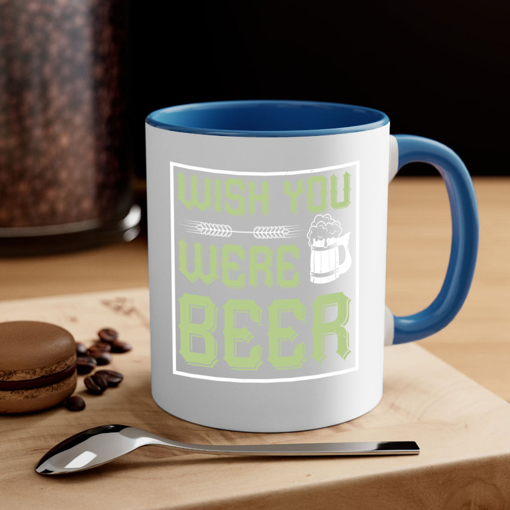 wish you were beer 2#- beer-Mug / Coffee Cup