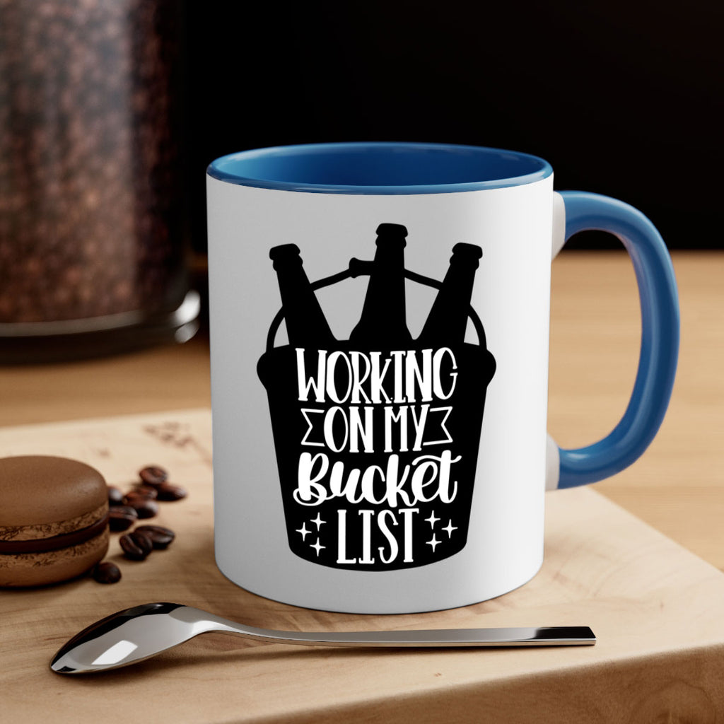 working on my bucket list 14#- beer-Mug / Coffee Cup