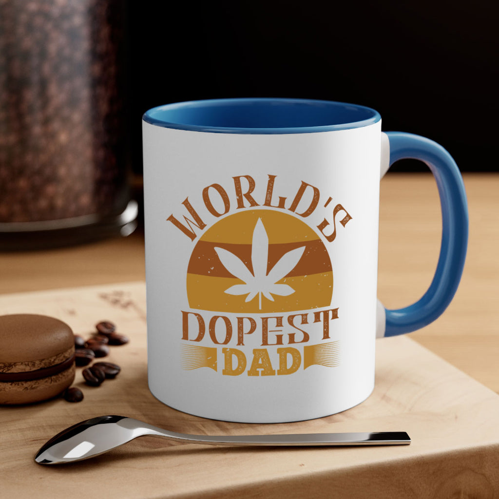 worlds dopest dad 145#- fathers day-Mug / Coffee Cup