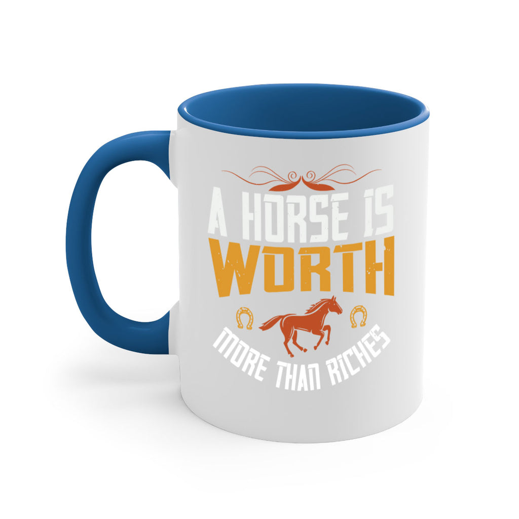 A horse is worth more than riches Style 45#- horse-Mug / Coffee Cup