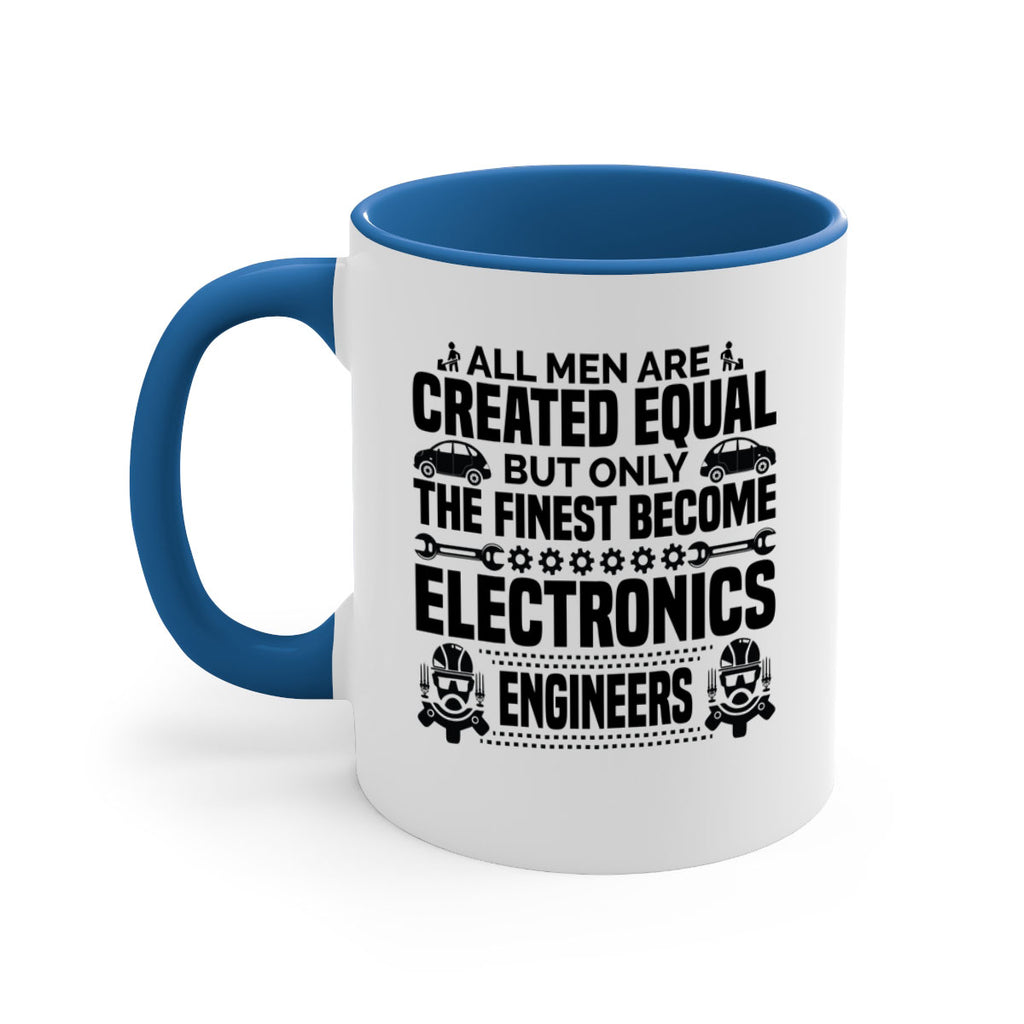 All men are created Style 21#- engineer-Mug / Coffee Cup