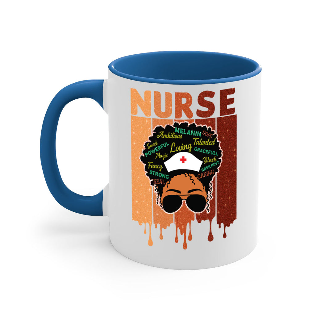 Black Nurse African Melanin Juneteenth 22#- juneteenth-Mug / Coffee Cup