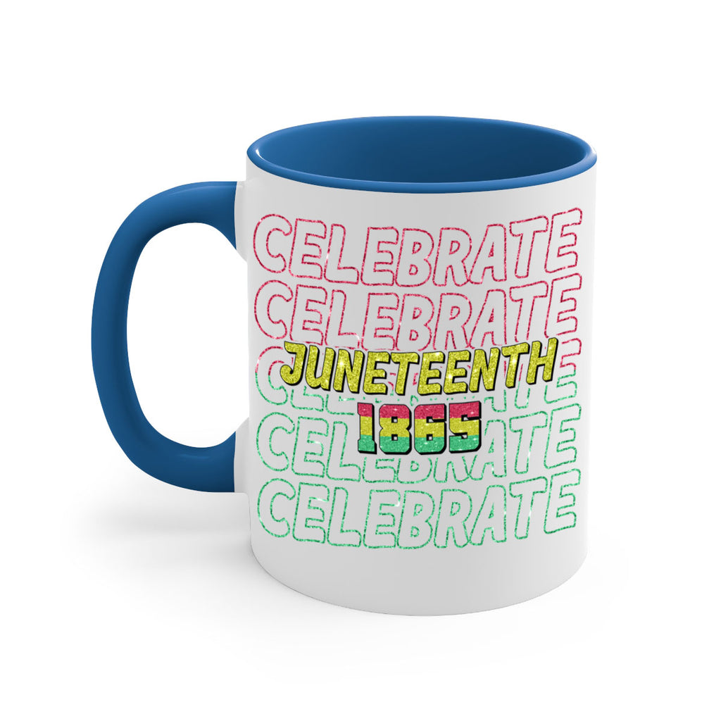 Celabrate Juneteenth Since 1865 Png 18#- juneteenth-Mug / Coffee Cup