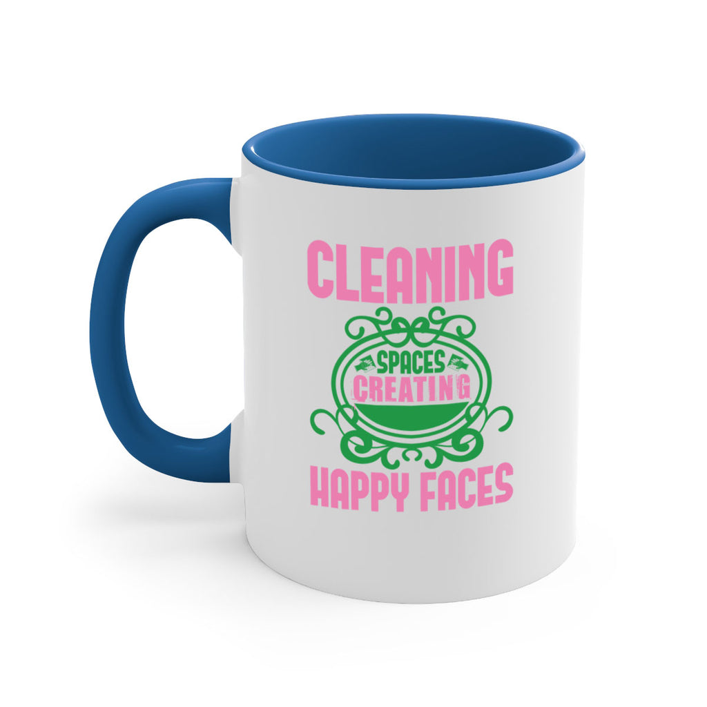 Cleaning spaces creating happy faces Style 41#- cleaner-Mug / Coffee Cup