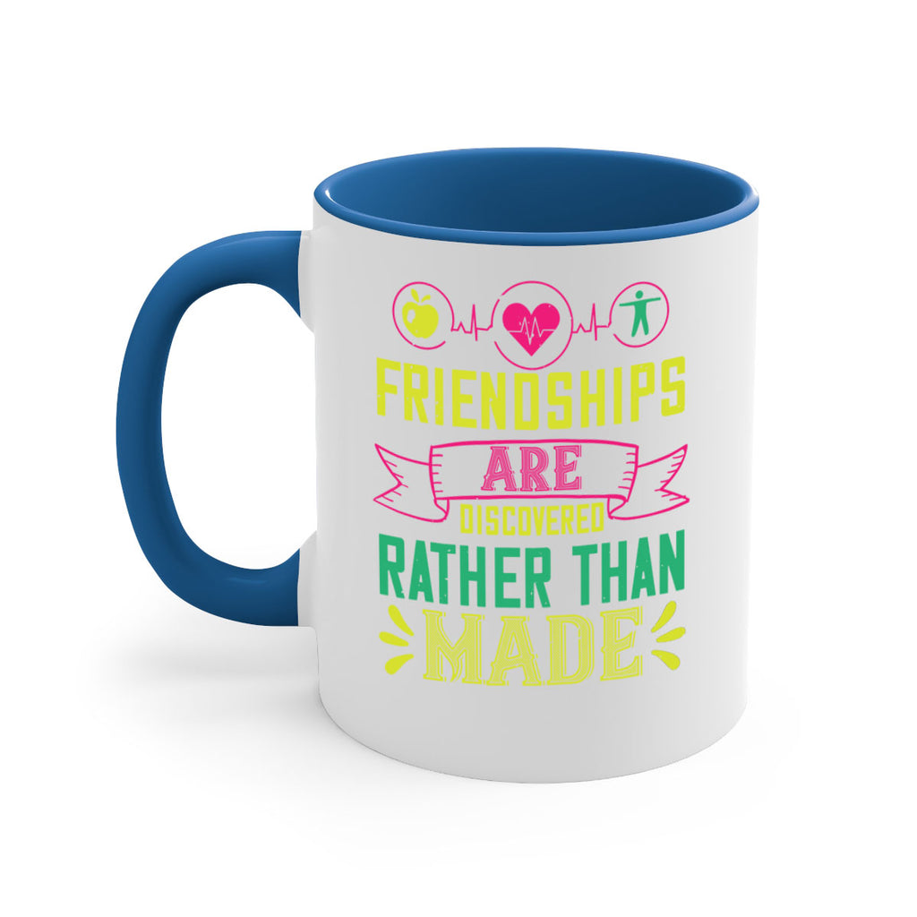 Friendships are discovered rather than made Style 48#- World Health-Mug / Coffee Cup